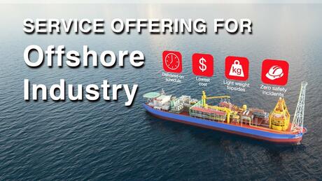 Service offering for offshore industry