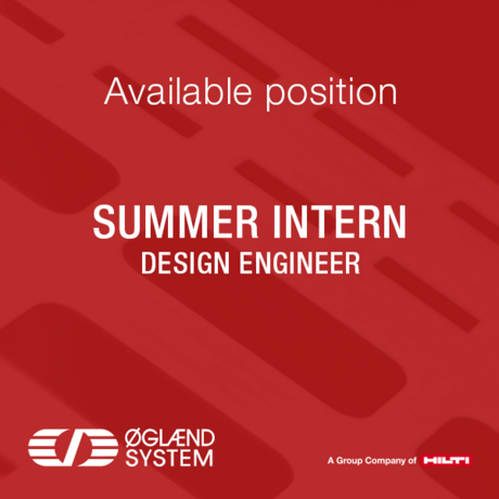 Available position for summer intern