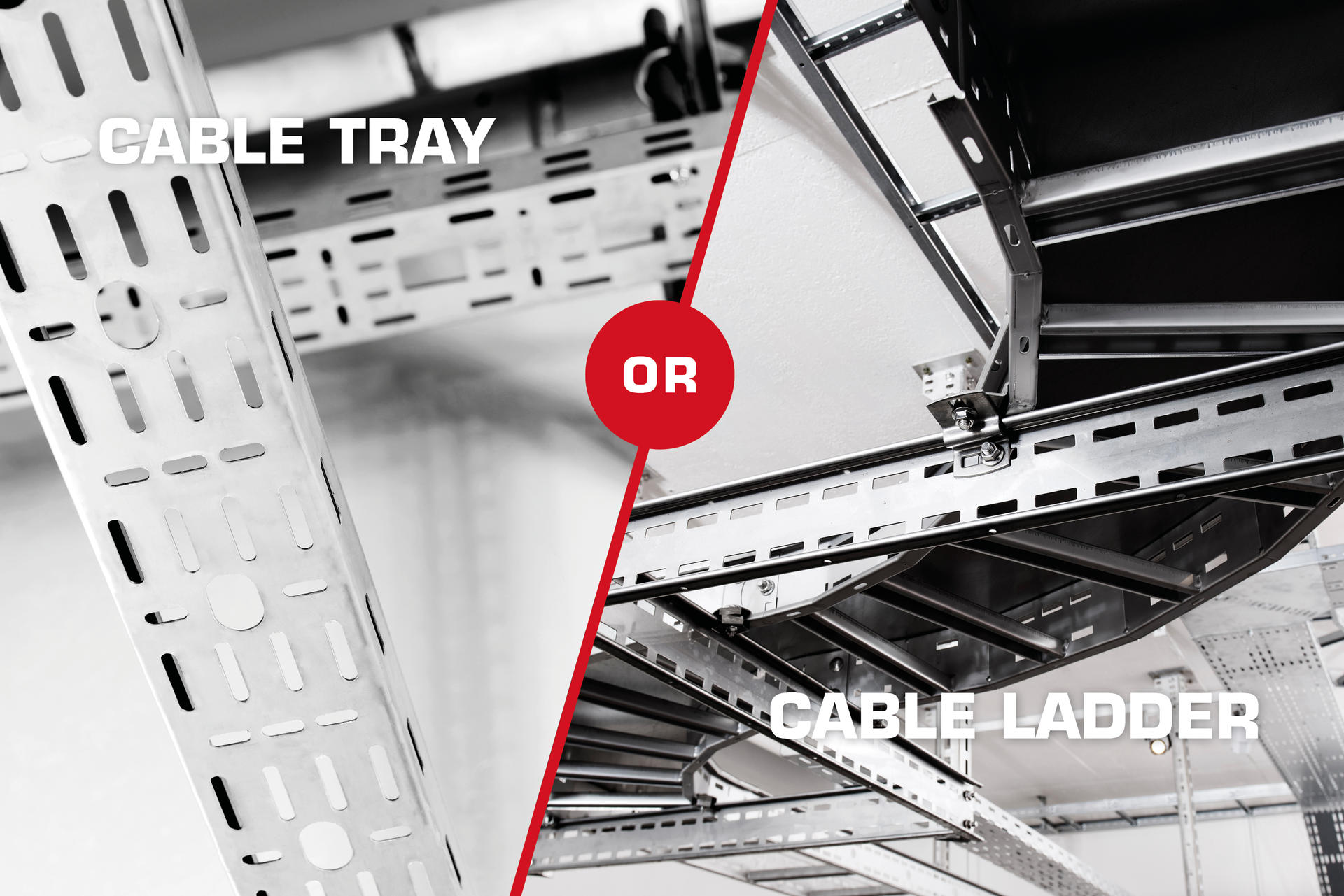 What is the difference between cable ladders and cable trays? - Øglænd  system