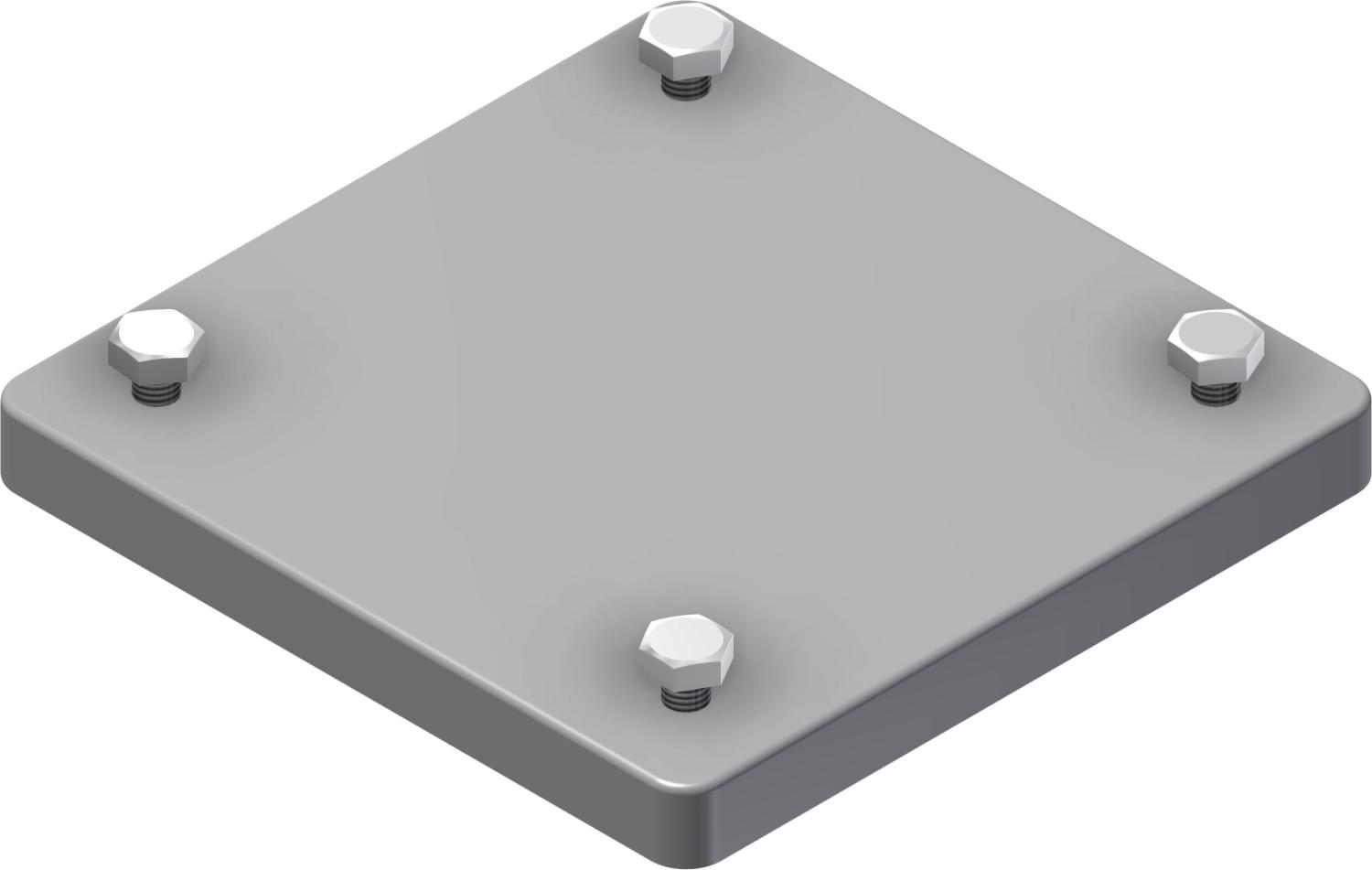 Compound Fine Pole Magnetic Sine Plate Left Hand 6” x 6” - CM6x6FPHL -  Hermann Schmidt Precision Workholding